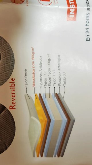 Colchónes 2 Uds ortopédicos, reversibles y cómodos