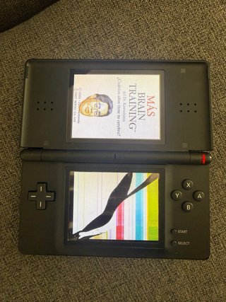Nintendo DS Negra - Pantalla Rota
