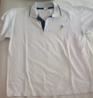 Polo Blanco Santo Domingo de Silos talla S