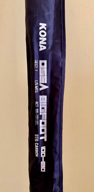 Caña Brumeo Kona Ossa Bigfoot 100-130 lb.Nueva !!!