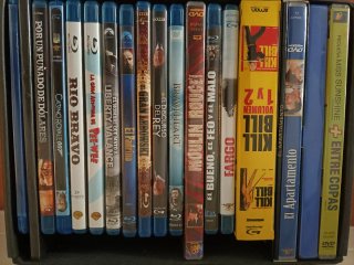 Colección Blu-ray y DVD Películas Varias