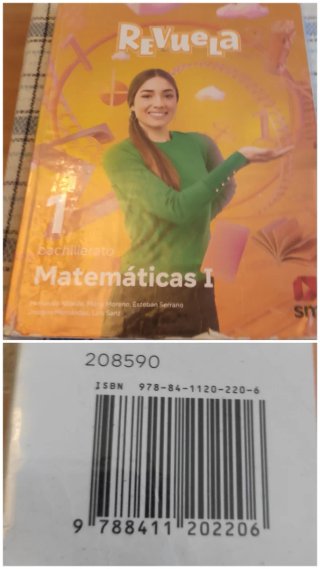 LIBROS 1°BACHILLERATO S.M.REVUELA