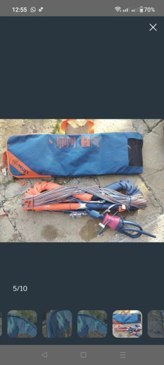 Barra Kitesurf F-One Bandit 45/38cm nueva