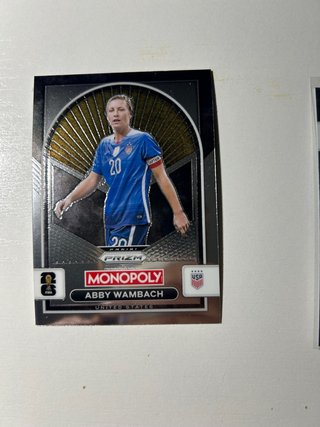 Carta Fútbol Abby Wambach USA Panini Prizm