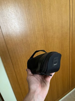 Bolsa sillín Btwin Negra