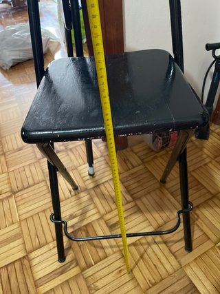 Sillas altas plegables cocina