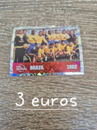 Cromo Brasil 1962 FIFA Museum