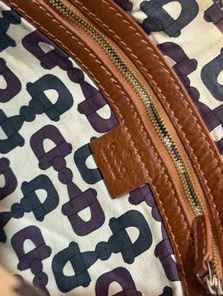 Bolsa Hombro Gucci Vintage Piel