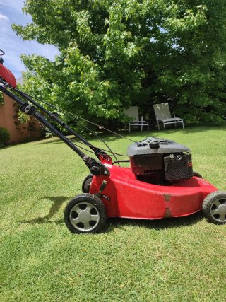 Cortacésped Piva 51S Rojo Mulching  Quamtum 5S