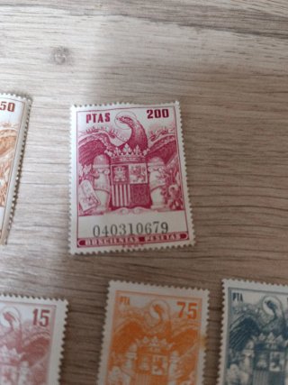 Lote 10 sellos España Filatelia