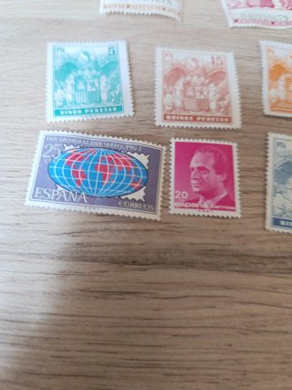 Lote 10 sellos España Filatelia