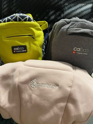 Pack mochilas porteo Caboo + Ergobaby