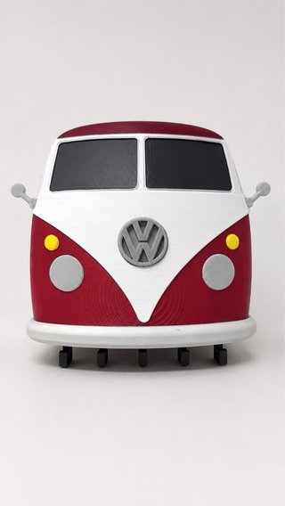 Portachiavi VW Bulli Stampa 3D Design Retro