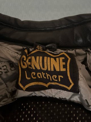Chaqueta de cuero BEST vintage Talla 46