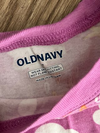 Conjunto Pijama Old Navy Niña(3 conjuntos )