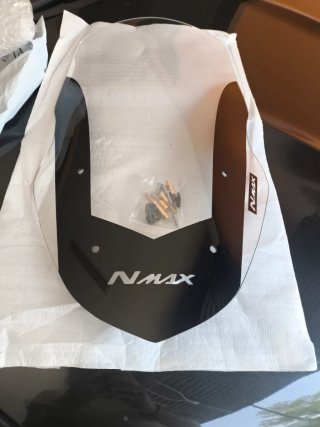 Cubierta Parabrisas Yamaha Nmax 125 Negro