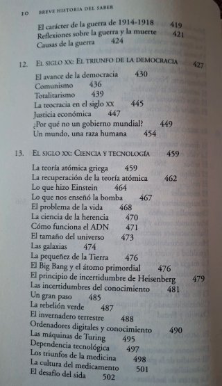 Breve historia del saber la cultura al alcance ...