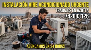 Instalador aire acondicionado oficial con boletin