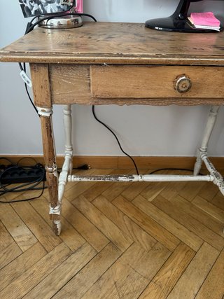 Mesa escritorio vintage madera