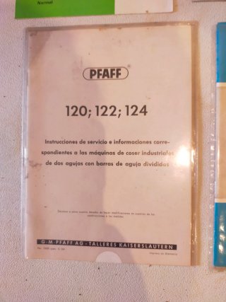 Manual PFAFF 3114 Instrucciones Servicio