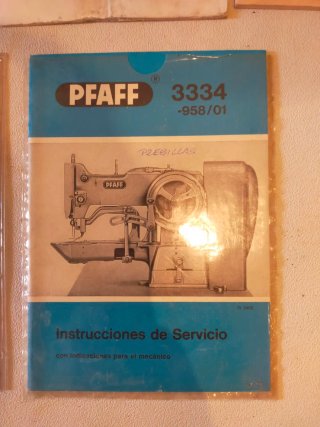 Manual PFAFF 3114 Instrucciones Servicio
