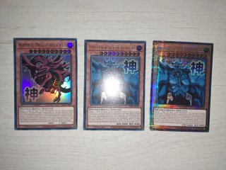 3 Divinità Egizie Yu-Gi-Oh! Carte