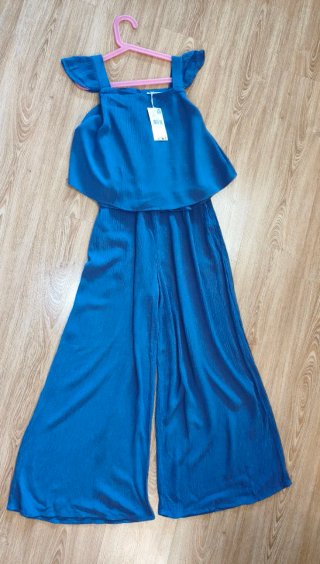 Mono Mango Azul Talla 12 Años (152 cm) NUEVO