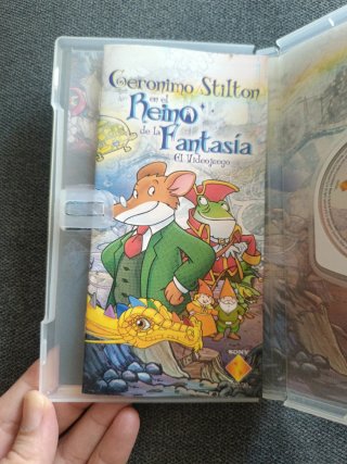 Videojuego PSP Geronimo Stilton El Reino de la Fan