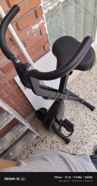 Bicicleta Estática Negra