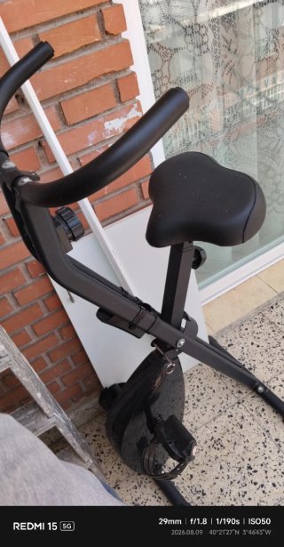 Bicicleta Estática Negra