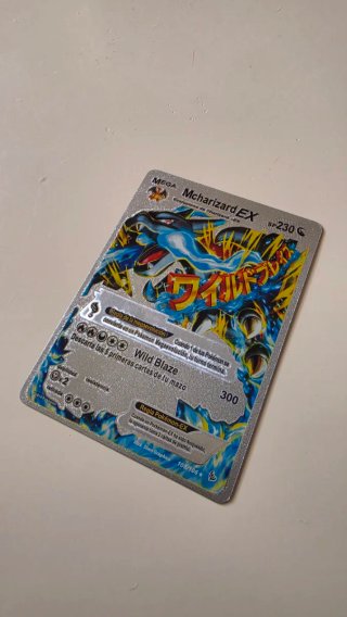 Carta Pokémon Mcharizard EX Mega