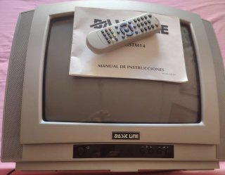 Televisión antigua nueva