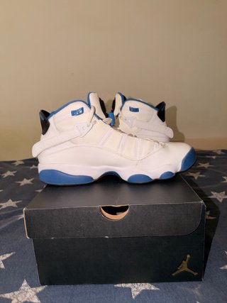 Zapatillas Jordan 6 Rings Blancas y Azules