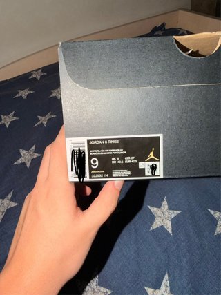 Zapatillas Jordan 6 Rings Blancas y Azules