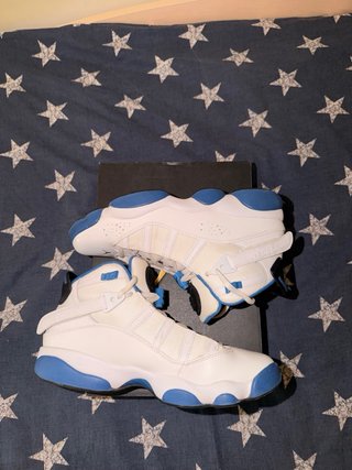 Zapatillas Jordan 6 Rings Blancas y Azules