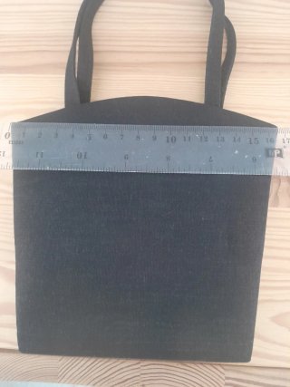 Bolsito de fiesta negro