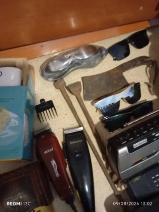 Lote de baúl y accesorios