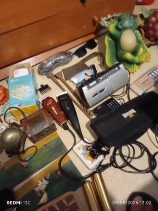 Lote de baúl y accesorios