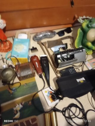 Lote de baúl y accesorios