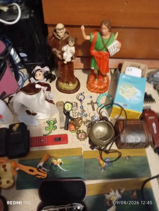 Lote de baúl y accesorios