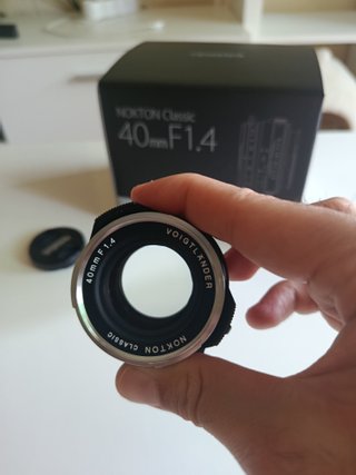 Voigtlander Nokton 40mm f/1.4 VM CASI A ESTRENAR