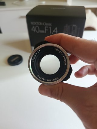 Voigtlander Nokton 40mm f/1.4 VM CASI A ESTRENAR