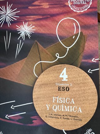 Física y Química : 4o ESO : Operación mundo