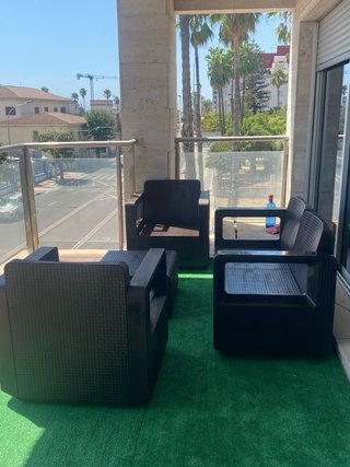Muebles de exterior marrones