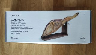 Soporte Jamonero de Madera
