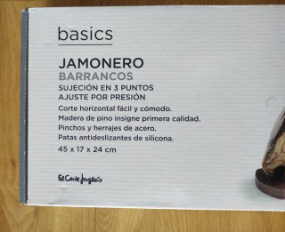 Soporte Jamonero de Madera