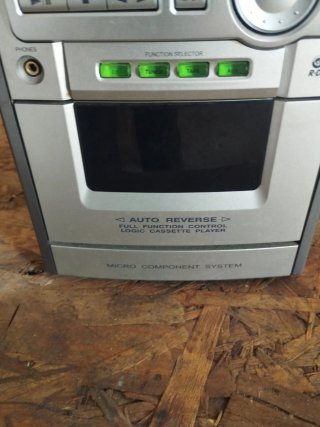 Radio CD y Cassette Thomson Plata