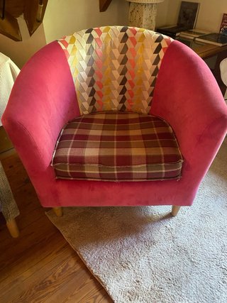 Conjunto 3 Butacas IKEA Tapizadas
