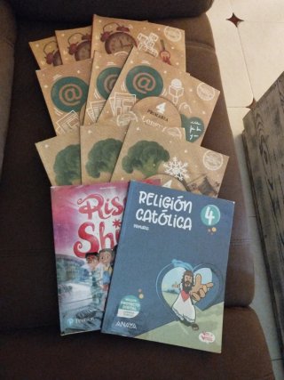 Libros texto 4° Anaya Operación Mundo