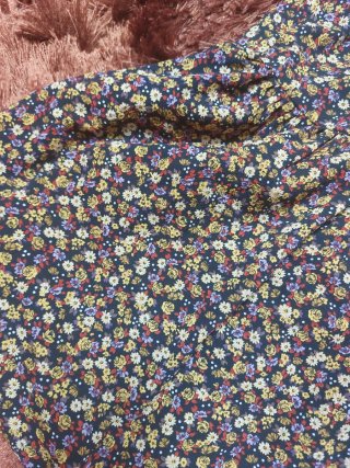 Conjunto falda y chaqueta punto niña T.7